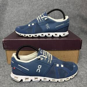 On Cloud 5 Blue Athletic Gym Crossfit Training Running Shoes Womens Size 8.5 US